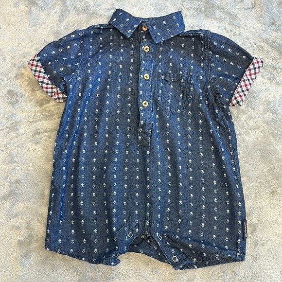 Ben Sherman - Button down Romper size 18 months - Picture 1 of 6